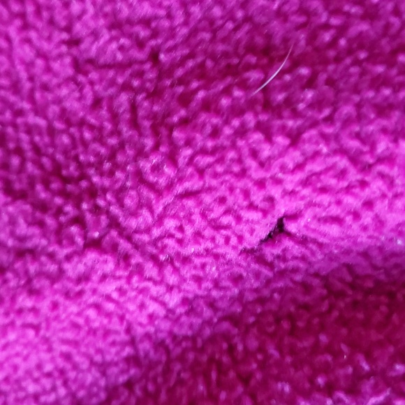 Patagonia Vintage 90s Patagonia Snap Fleece Sweater Med Pink - Picture 6 of 6